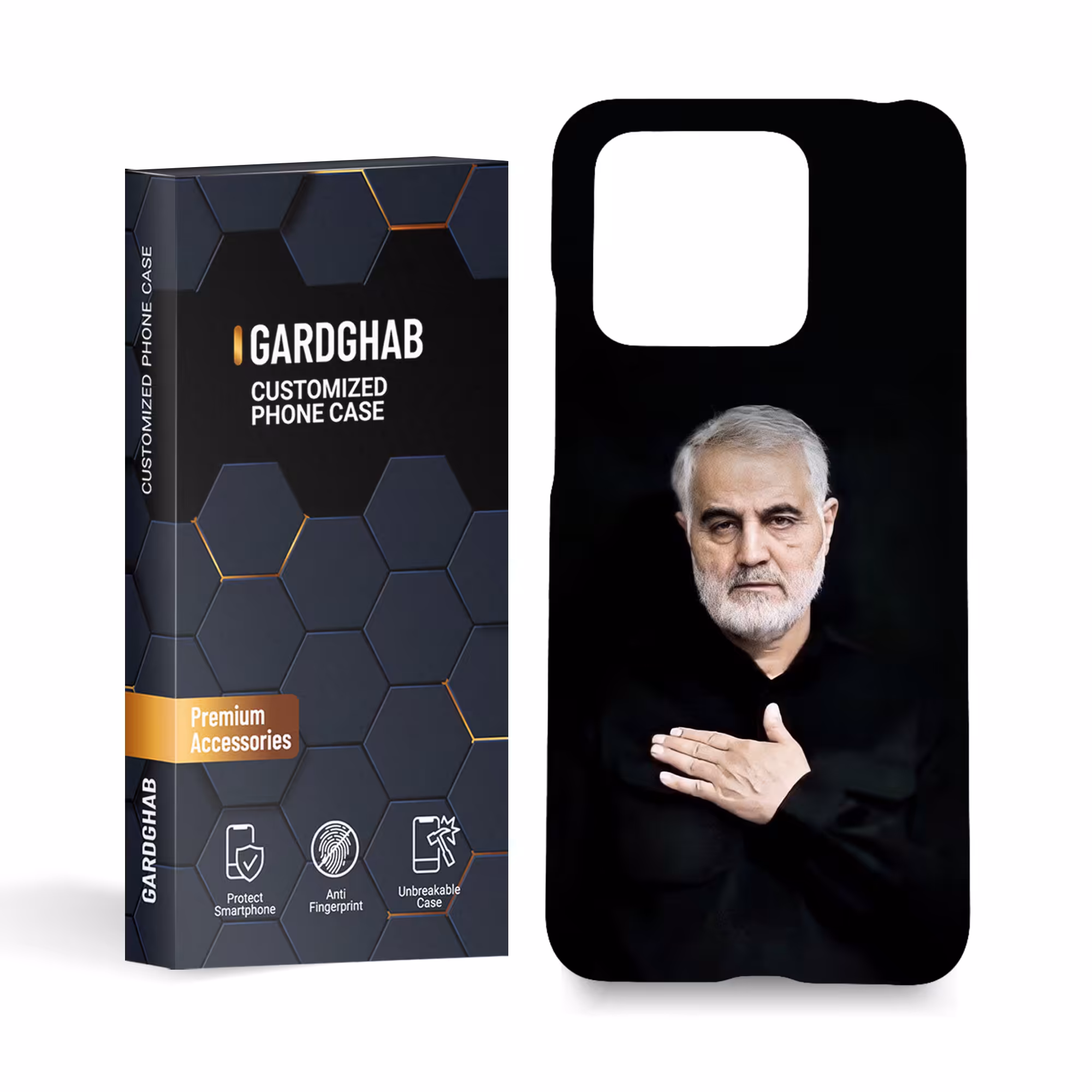 کاور گارد قاب مدل مذهبی مناسب برای گوشی موبایل شیائومی Redmi 10c