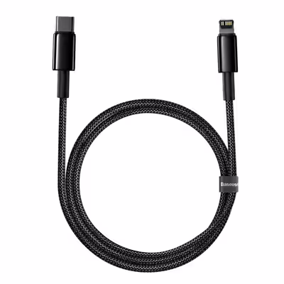 کابل USB-C به لایتنینگ باسئوس مدل 20W PD catj01 طول 1 متر