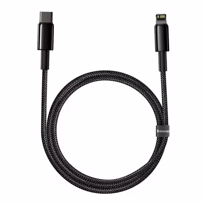کابل USB-C به لایتنینگ باسئوس مدل 20W PD catj01 طول 1 متر