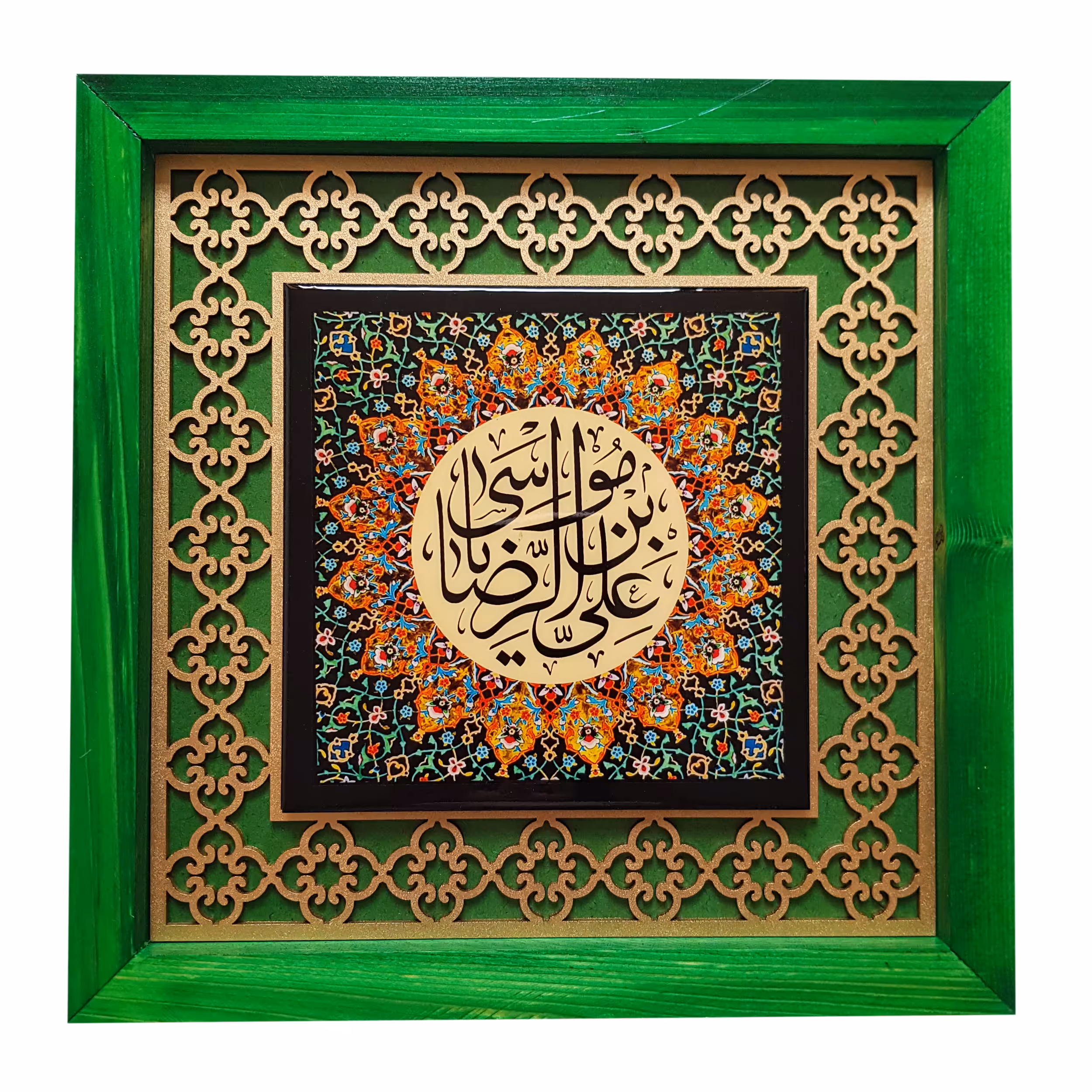 تابلو مدل طرح علی بن موسی الرضا کد san952