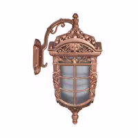 چراغ دیواری حیاطی و پارکی تکشیدفام مدل پادرا کد 8901-15