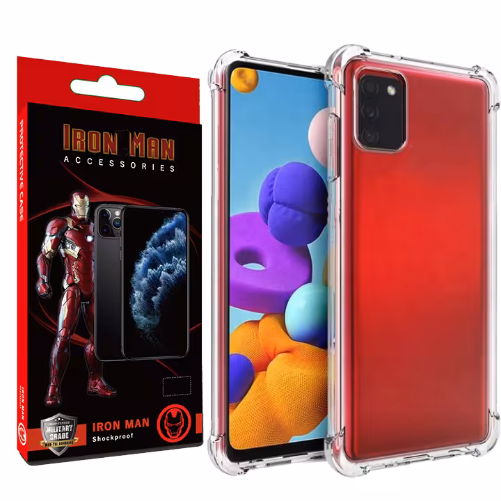 کاور آیرون من مدل COLORLESS مناسب برای گوشی موبایل سامسونگ Galaxy A03s