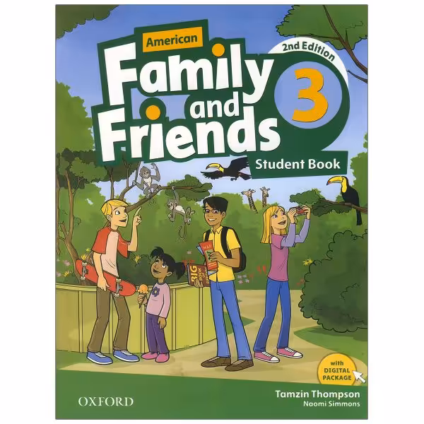 کتاب American Family And Friends 3 اثر Naomi Simmons انتشارات Oxford