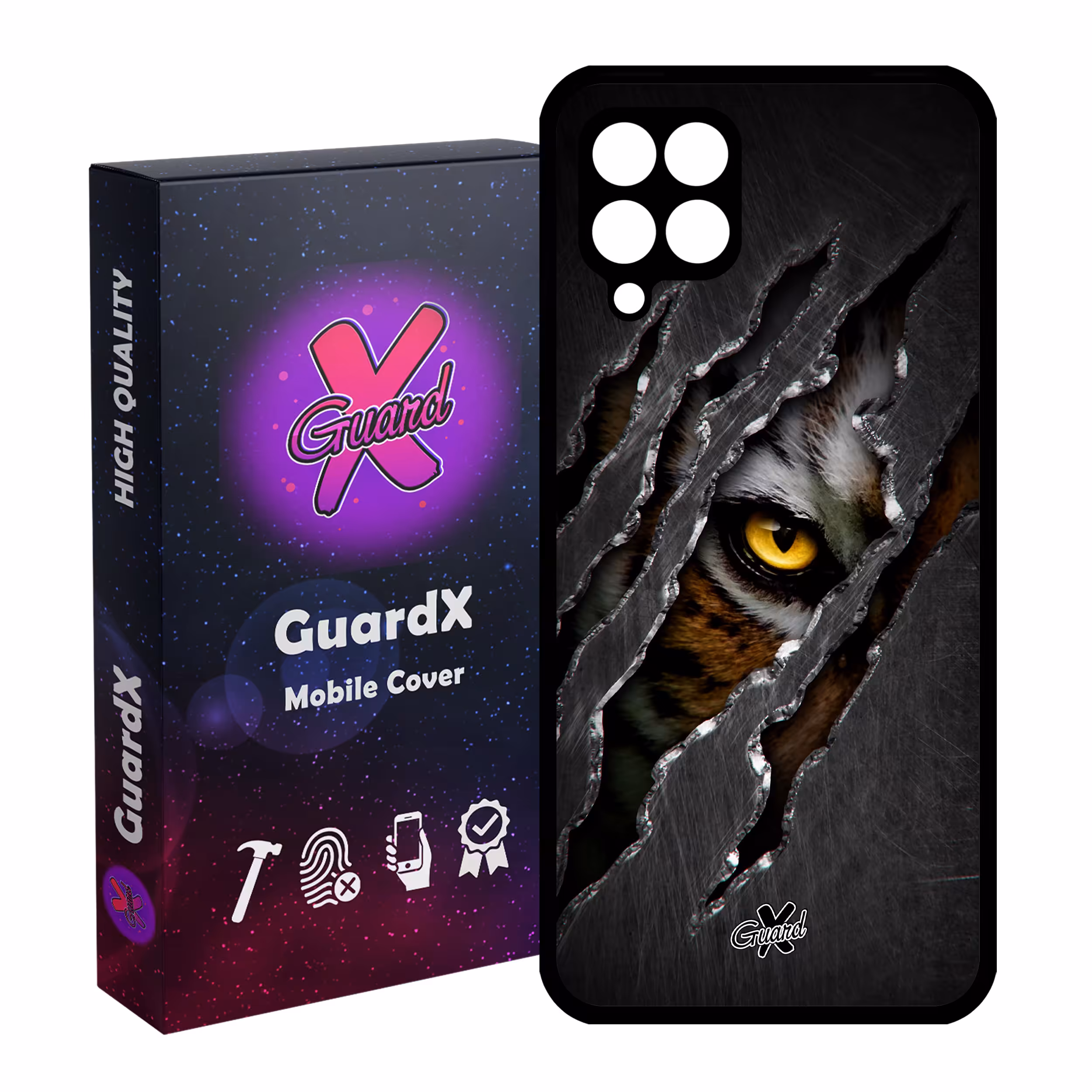 کاور گارد ایکس طرح Tiger مدل Glass10192 مناسب برای گوشی موبایل سامسونگ Galaxy A22 4G