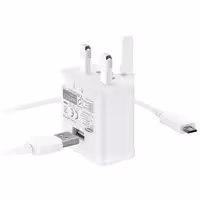 شارژر دیواری مدل EP-TA20UWE همراه با کابل microUSB