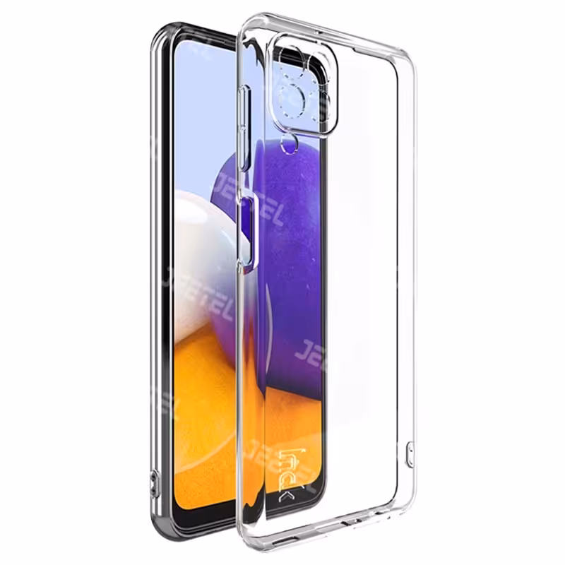 قاب گوشی Samsung Galaxy A22 4G / M32 4G مدل ژله ای محافظ لنزدار