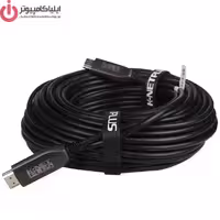 کابل فیبر نوری HDMI 2.1 کی نت پلاس مدل KNET PLUS KP-CHAOC21500 به طول 50 متر