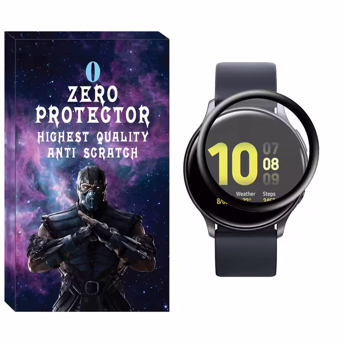 محافظ صفحه نمایش نانو زیرو مدل NZO مناسب برای ساعت هوشمند سامسونگ Galaxy Watch Active 44mm