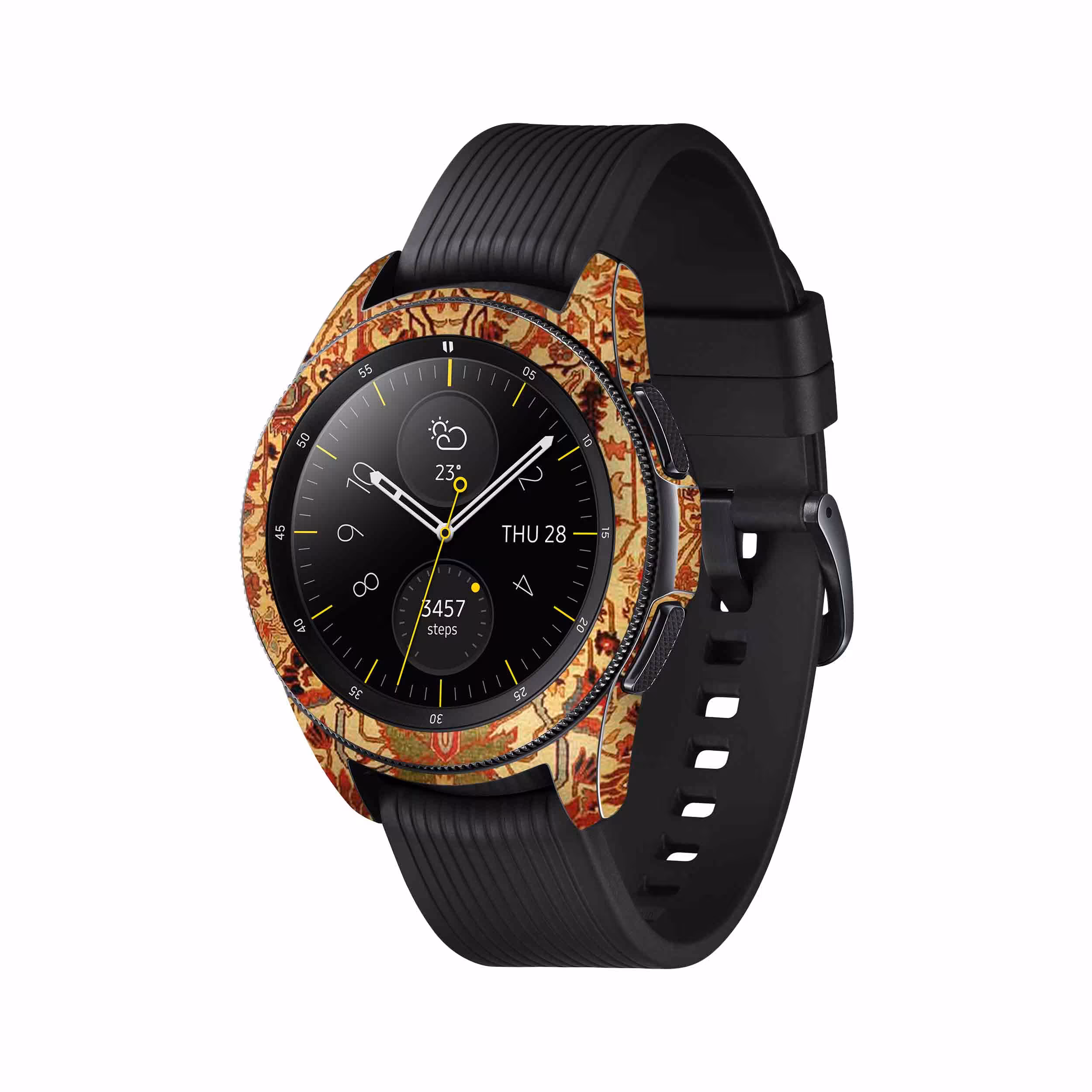 برچسب ماهوت طرح Iran-Carpet2 مناسب برای ساعت هوشمند سامسونگ Galaxy Watch 42mm