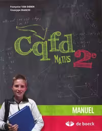 خرید و دانلود نسخه کامل کتاب CQFD Maths 2e - Manuel