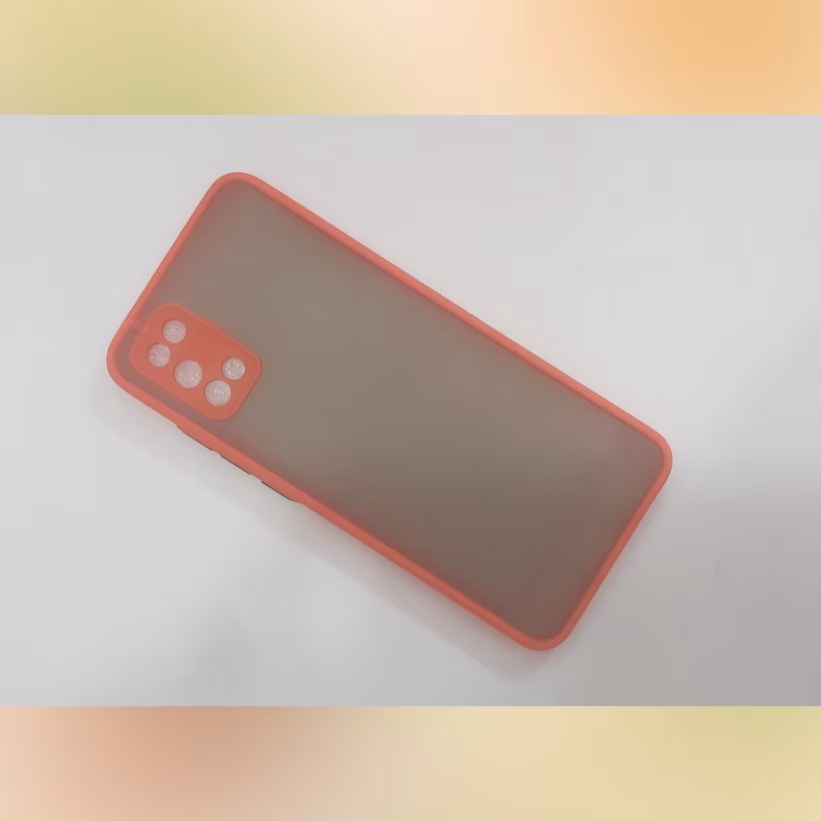 گارد دور سیلیکون محافظ لنز دار سامسونگ a02 s