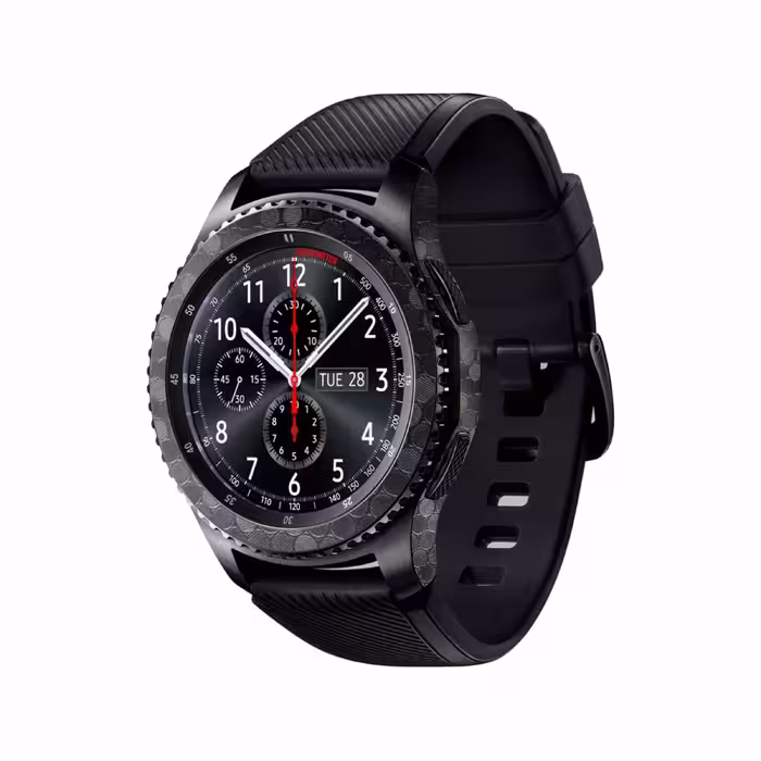 برچسب ماهوت طرح Honey-Comb-Circle مناسب برای ساعت هوشمند سامسونگ Galaxy Gear S3 Frontier