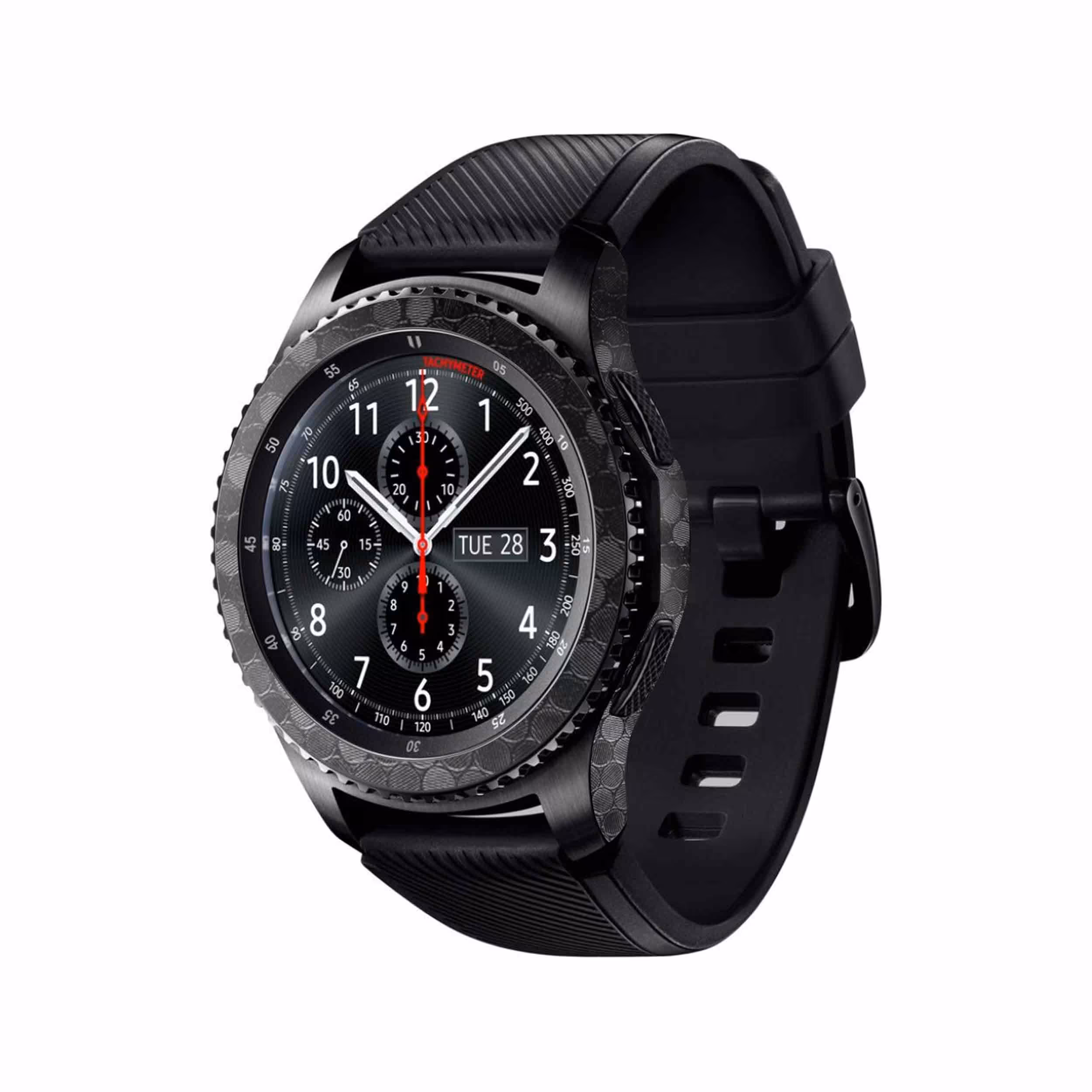 برچسب ماهوت طرح Honey-Comb-Circle مناسب برای ساعت هوشمند سامسونگ Galaxy Gear S3 Frontier