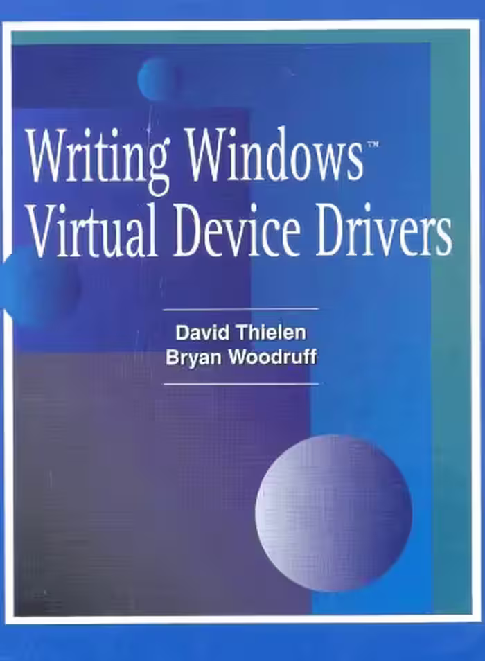 خرید و دانلود نسخه کامل کتاب Writing Windows Virtual Device Drivers