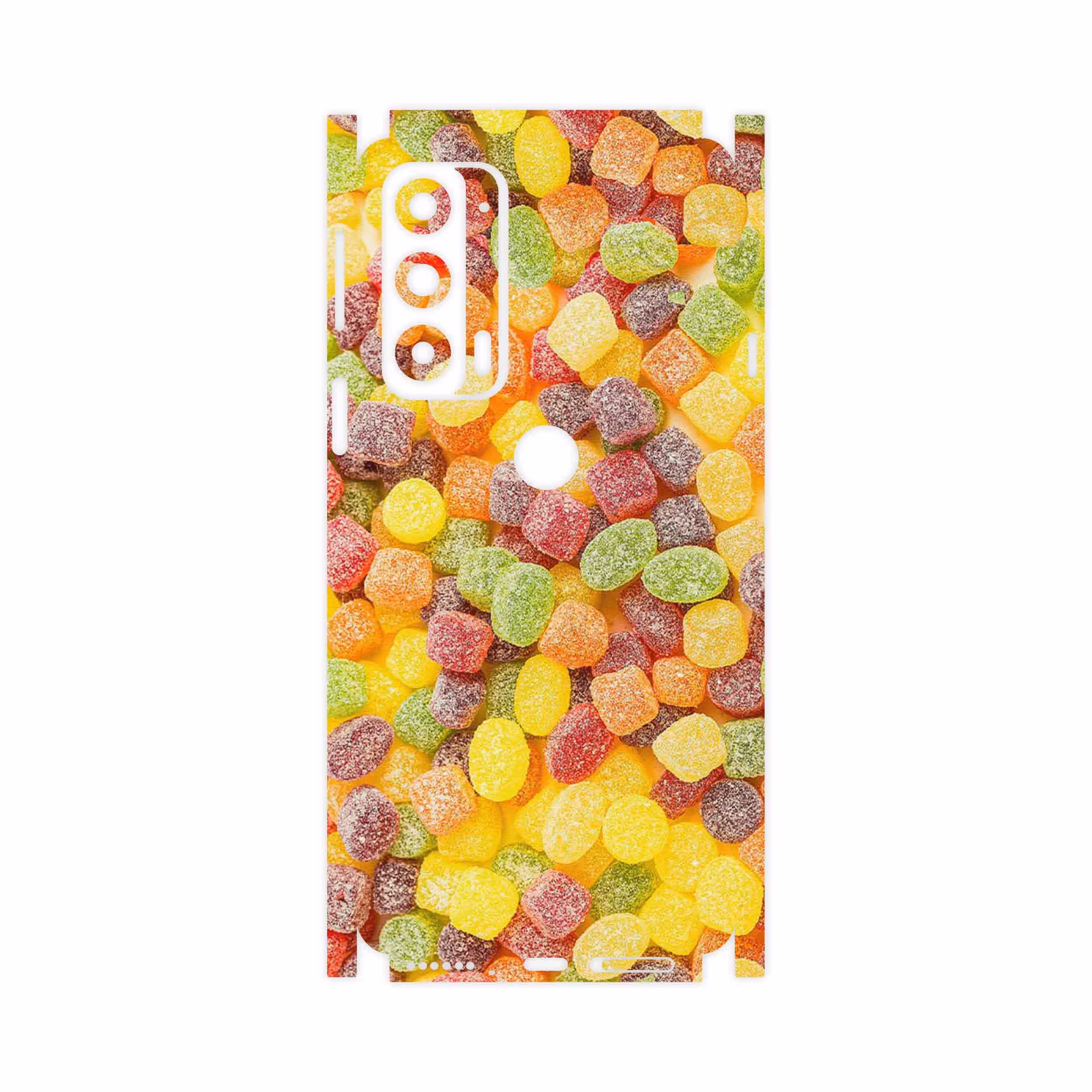 برچسب پوششی ماهوت مدل Gummi candy 2-FullSkin مناسب برای گوشی موبایل موتورولا Edge 20