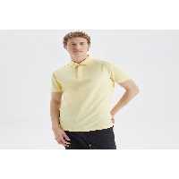 تی شرت یقه پولو زرد مردانه آستین کوتاه اورجینال Nautica