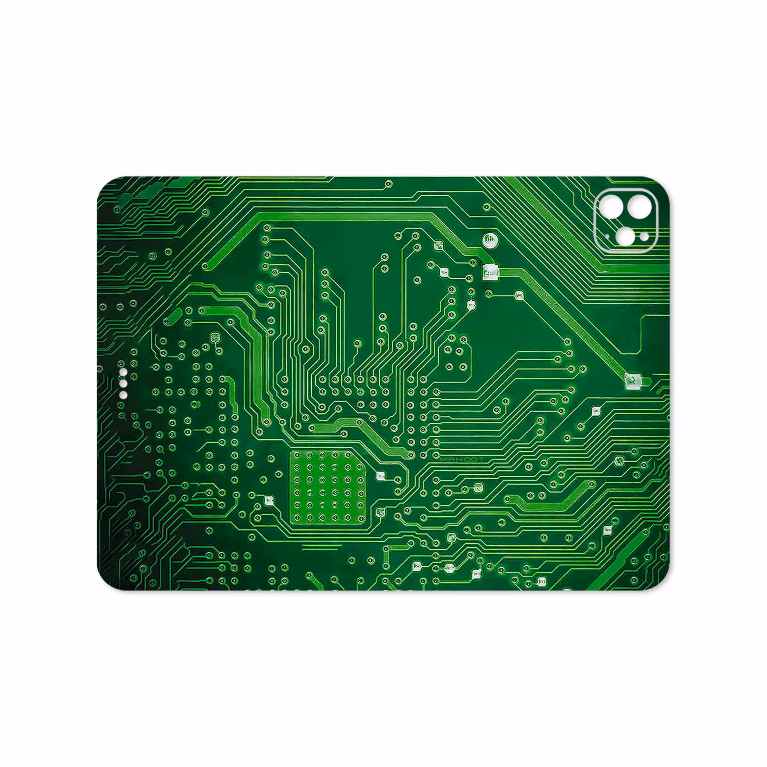 برچسب پوششی ماهوت مدل Green Printed Circuit Board مناسب برای تبلت اپل iPad Pro 11 (GEN 2) 2020 A2230