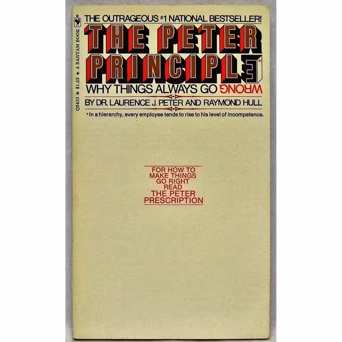 کتاب The Peter Principle اثر جمعی از نویسندگان انتشارات Bantam