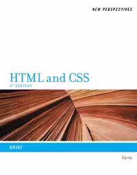 خرید و دانلود نسخه کامل کتاب New Perspectives on HTML and CSS , 6th Edition, Brief