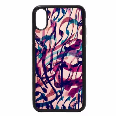 کاور طرح نستعلیق کد 7359 مناسب برای گوشی موبایل اپل iphone xs max