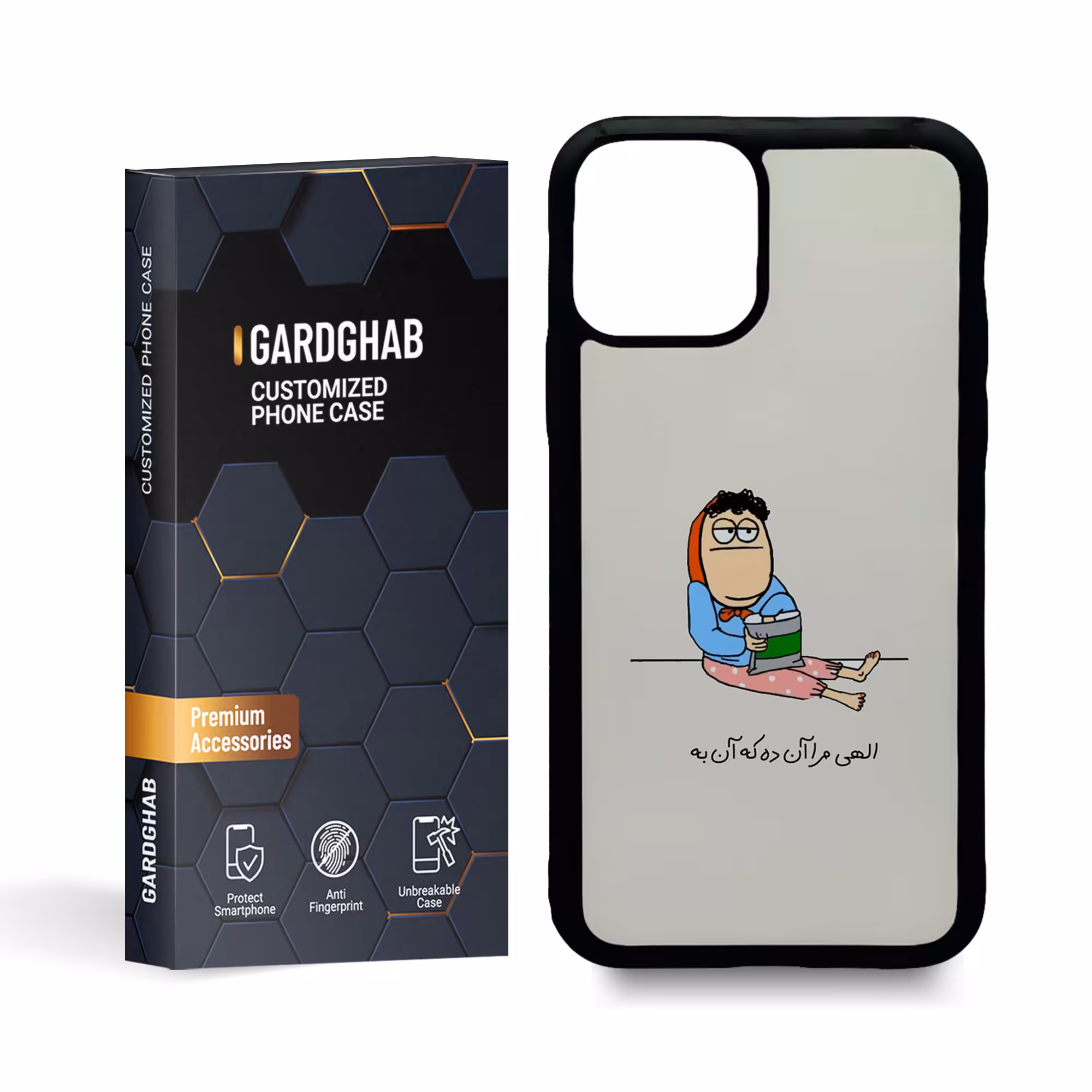 کاور گارد قاب مدل دخترانه مناسب برای گوشی موبایل اپل iphone 11pro