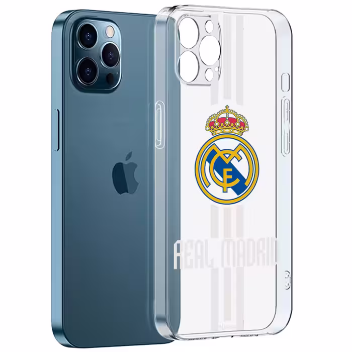 کاور طرح Real Madrid مناسب برای گوشی موبایل اپل iPhone 13 Promax 