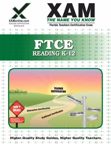 خرید و دانلود نسخه کامل کتاب FTCE Reading K-12 (XAM FTCE)