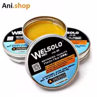 خمیر فلکسی PAST FLUX WELSOLO (VS_80) ALUMINUM BOX کد MO161