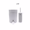 ست سطل زباله و فرچه بهاز کالا مدل 02 boland bores satl