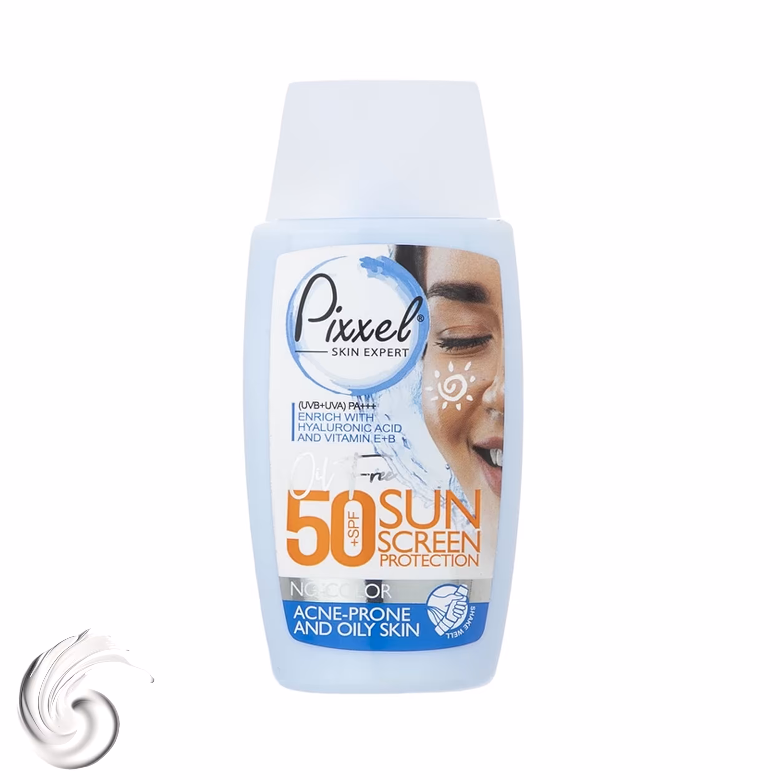 کرم ضد آفتاب بی رنگ پیکسل SPF50 مدل Oily Acne-Prone Skin مناسب پوست چرب حجم 50 میلی‌لیتر