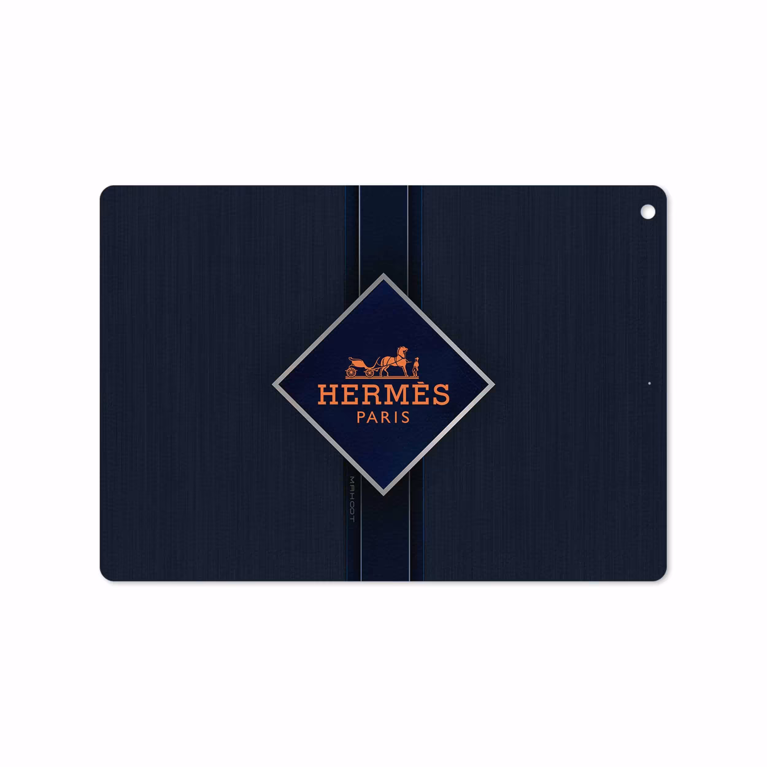 برچسب پوششی ماهوت مدل Hermes-Logo مناسب برای تبلت اپل iPad 9.7 (GEN 5) 2017 A1823