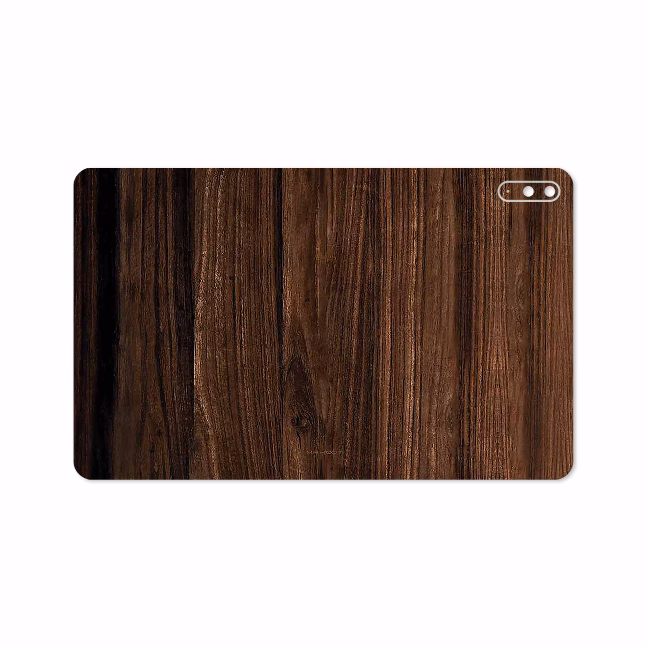 برچسب پوششی ماهوت مدل Dark Walnut Wood مناسب برای تبلت هوآوی Matepad 10.4 2020 BAH3-L09