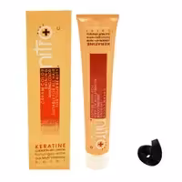 رنگ مو نیترو سری Keratine شماره 1 1 حجم 100 میلی لیتر رنگ مشکی پر کلاغی