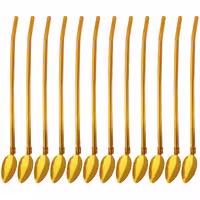 قاشق شربت خوری مدل ترلان کد T120 بسته 12 عددی