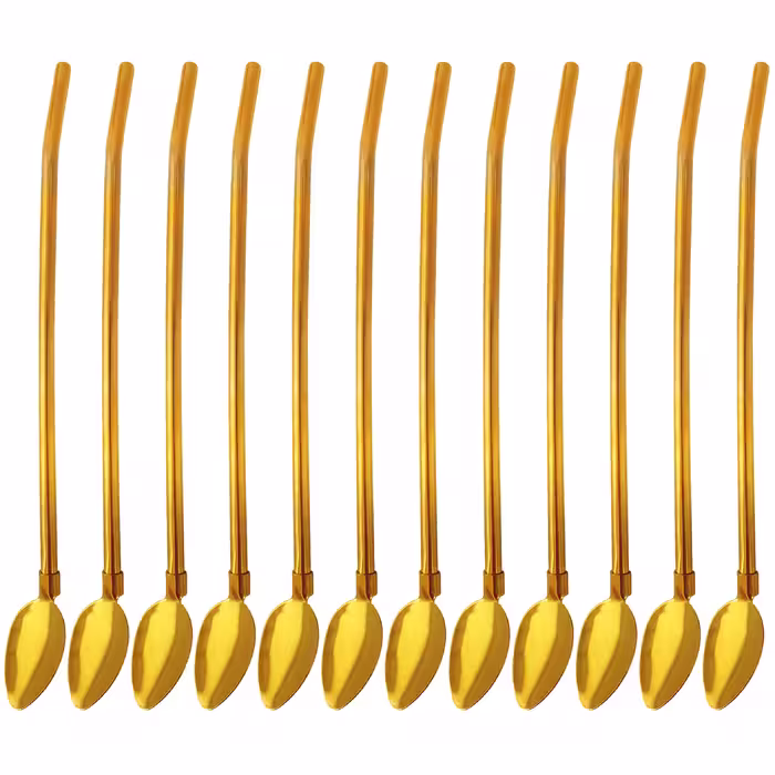 قاشق شربت خوری مدل ترلان کد T120 بسته 12 عددی