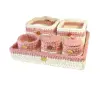  سبد قلاب بافی تریکو کد 2S مجموعه 6 عددی