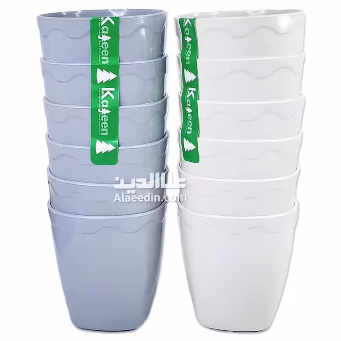 لیوان پلاستیکی کاج مناسب برای مدرسه و مهدکودک بسته 6 عددی
