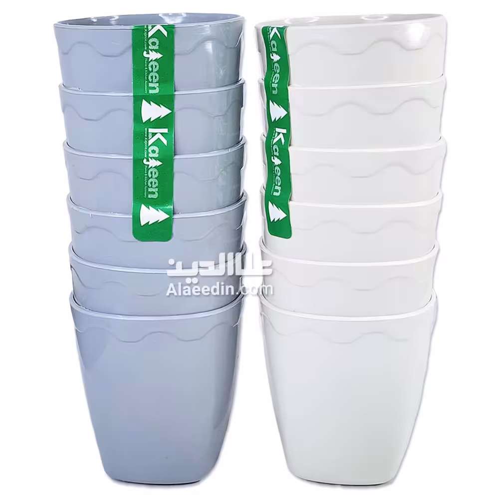 لیوان پلاستیکی کاج مناسب برای مدرسه و مهدکودک بسته 6 عددی