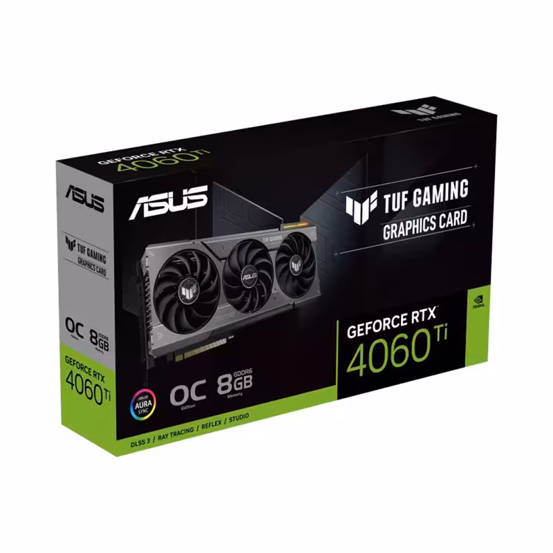 کارت گرافیک ایسوس مدل TUF-RTX4060TI-O8G-GAMING | آرکا 90