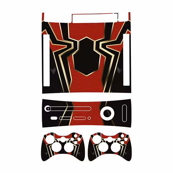 برچسب ایکس باکس 360 آرکید توییجین وموییجین مدل Spiderman 10 مجموعه 4 عددی