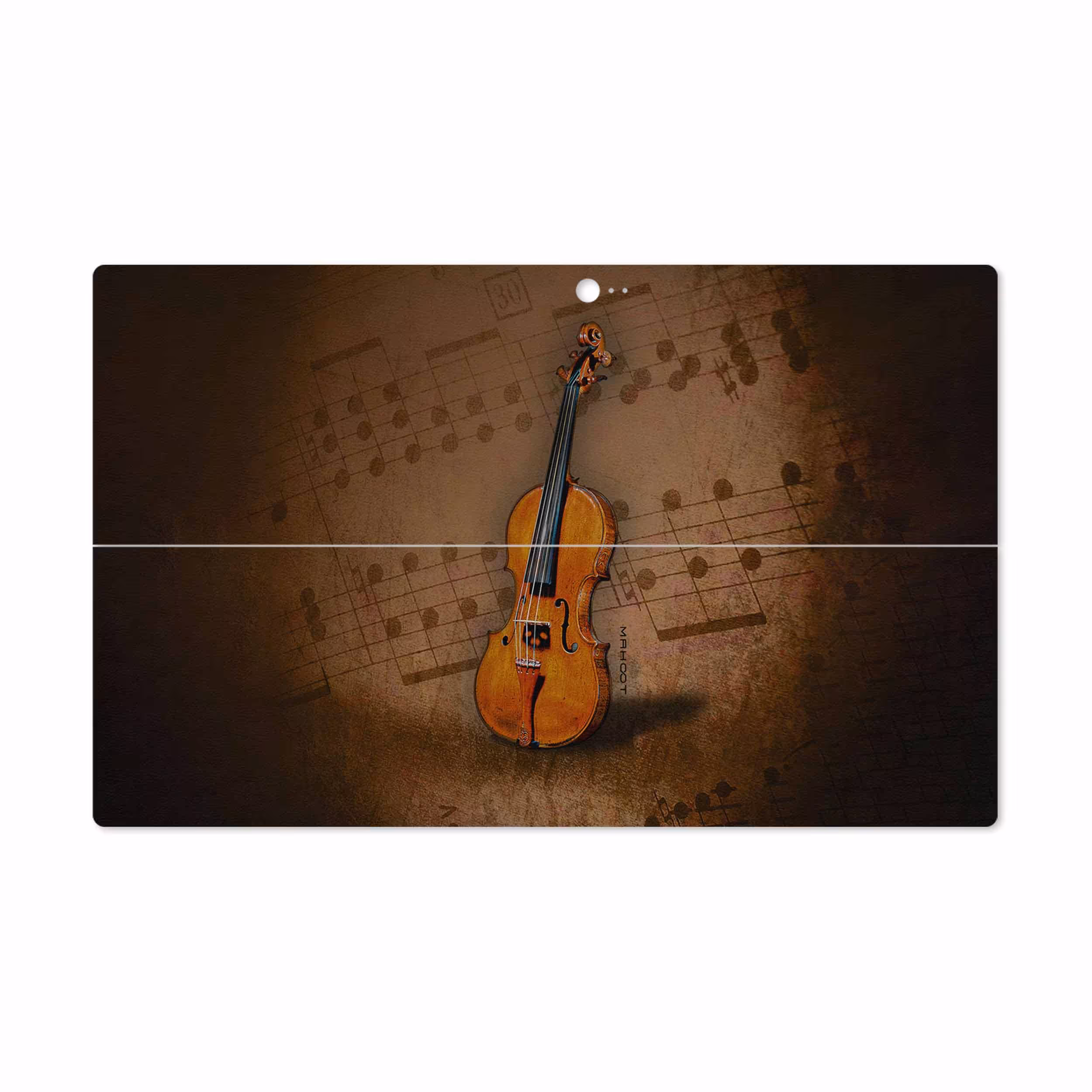 برچسب پوششی ماهوت مدل Violin-Instrument مناسب برای تبلت مایکروسافت Surface 2 RT 2013