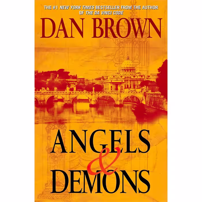کتاب Angels &amp; Demons اثر Dan Brown انتشارات Atria Books