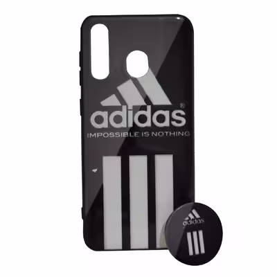 کاور کد 7010  مناسب برای گوشی موبایل سامسونگ Galaxy A20 به همراه پایه نگهدارنده