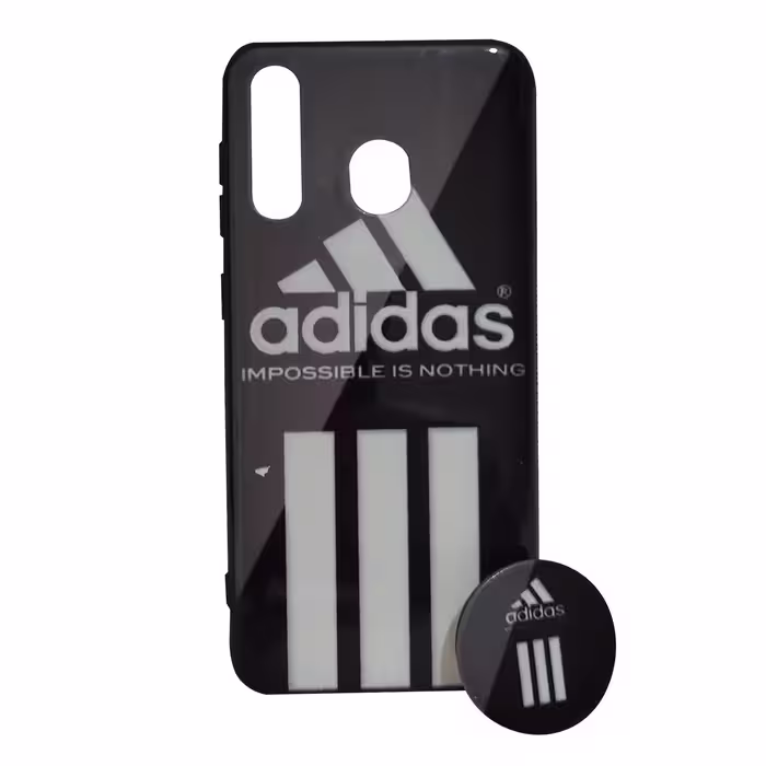 کاور کد 7010  مناسب برای گوشی موبایل سامسونگ Galaxy A20 به همراه پایه نگهدارنده