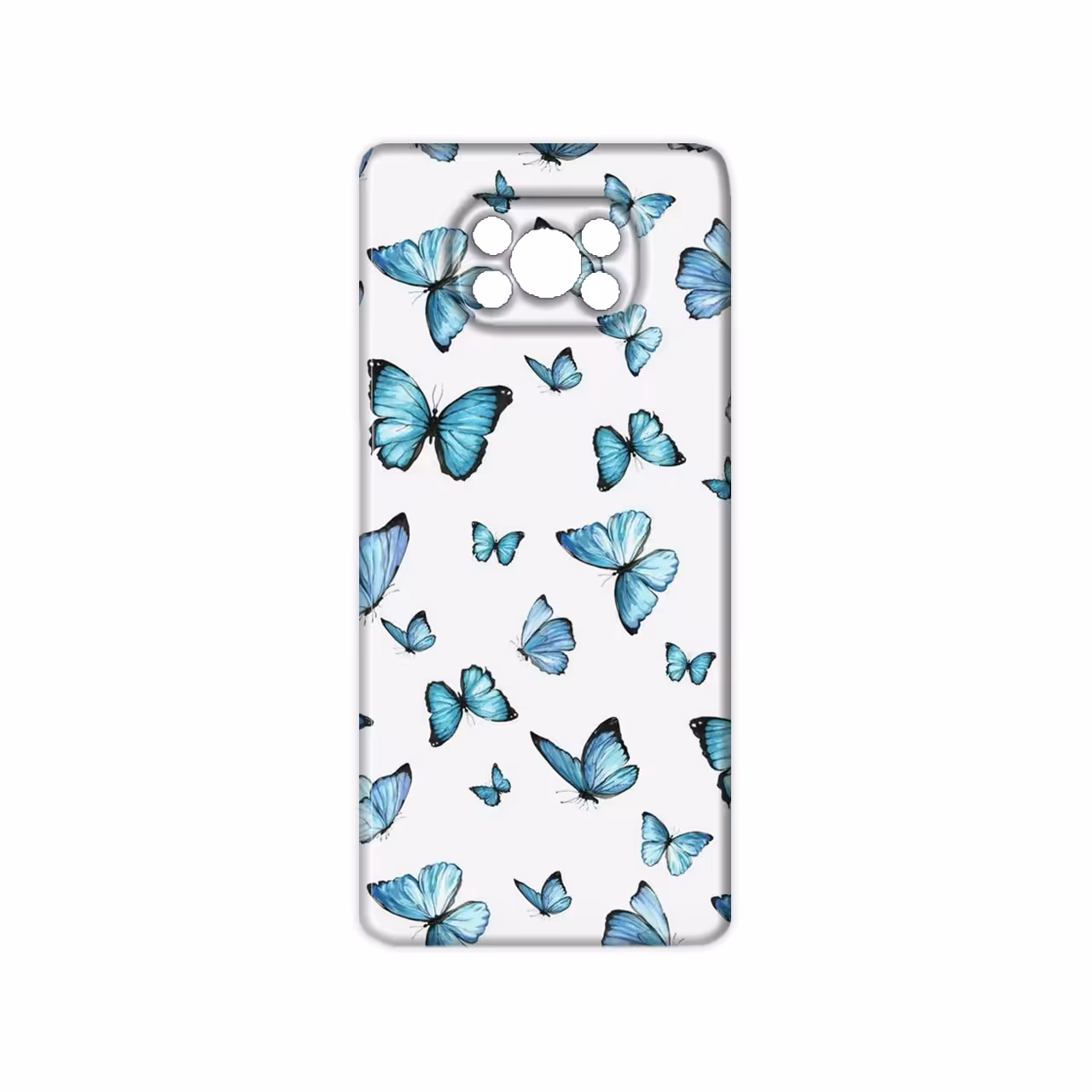 کاور مدل پروانه کد 106 مناسب برای گوشی موبایل شیایومی Poco X3 NFC Poco X3 Pro Poco X3