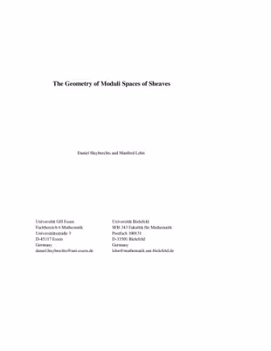 خرید و دانلود نسخه کامل کتاب The Geometry of Moduli Spaces of Sheaves