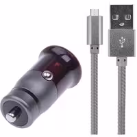 شارژر فندکی الدینیو مدل C304Q به همراه کابل تبدیل USB-C