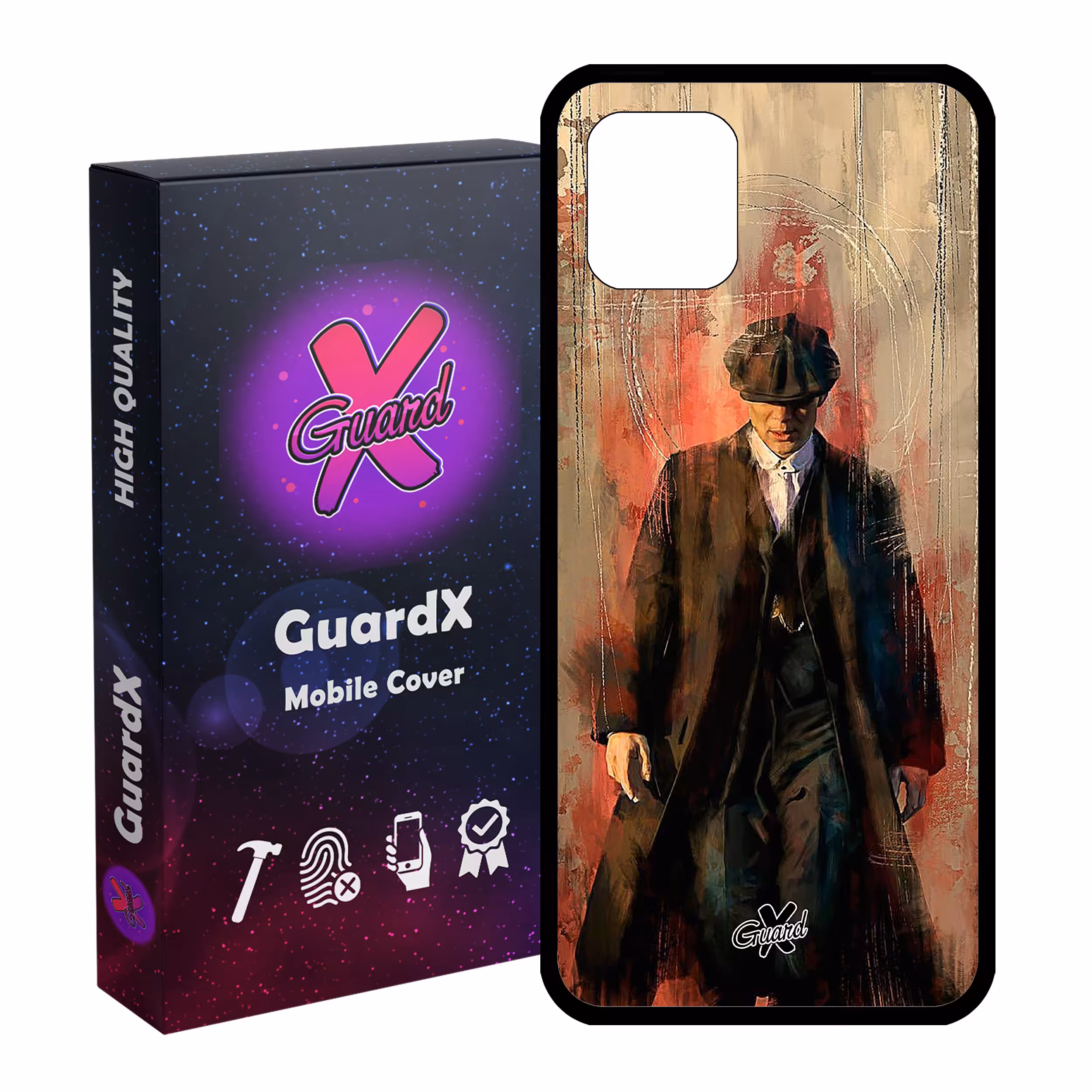 کاور گارد ایکس طرح Peaky Blinders مدل Glass10122 مناسب برای گوشی موبایل سامسونگ Galaxy Note 10 Lite