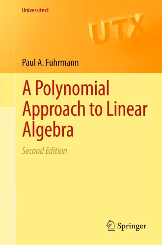 خرید و دانلود نسخه کامل کتاب A Polynomial Approach to Linear Algebra