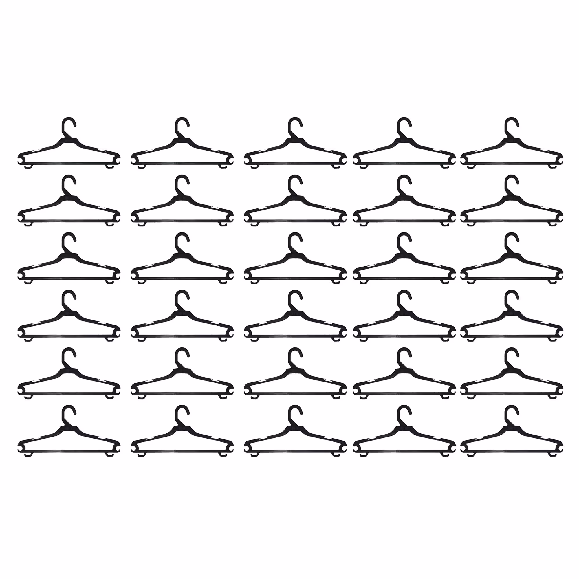 چوب لباسی کد N24 بسته 30 عددی